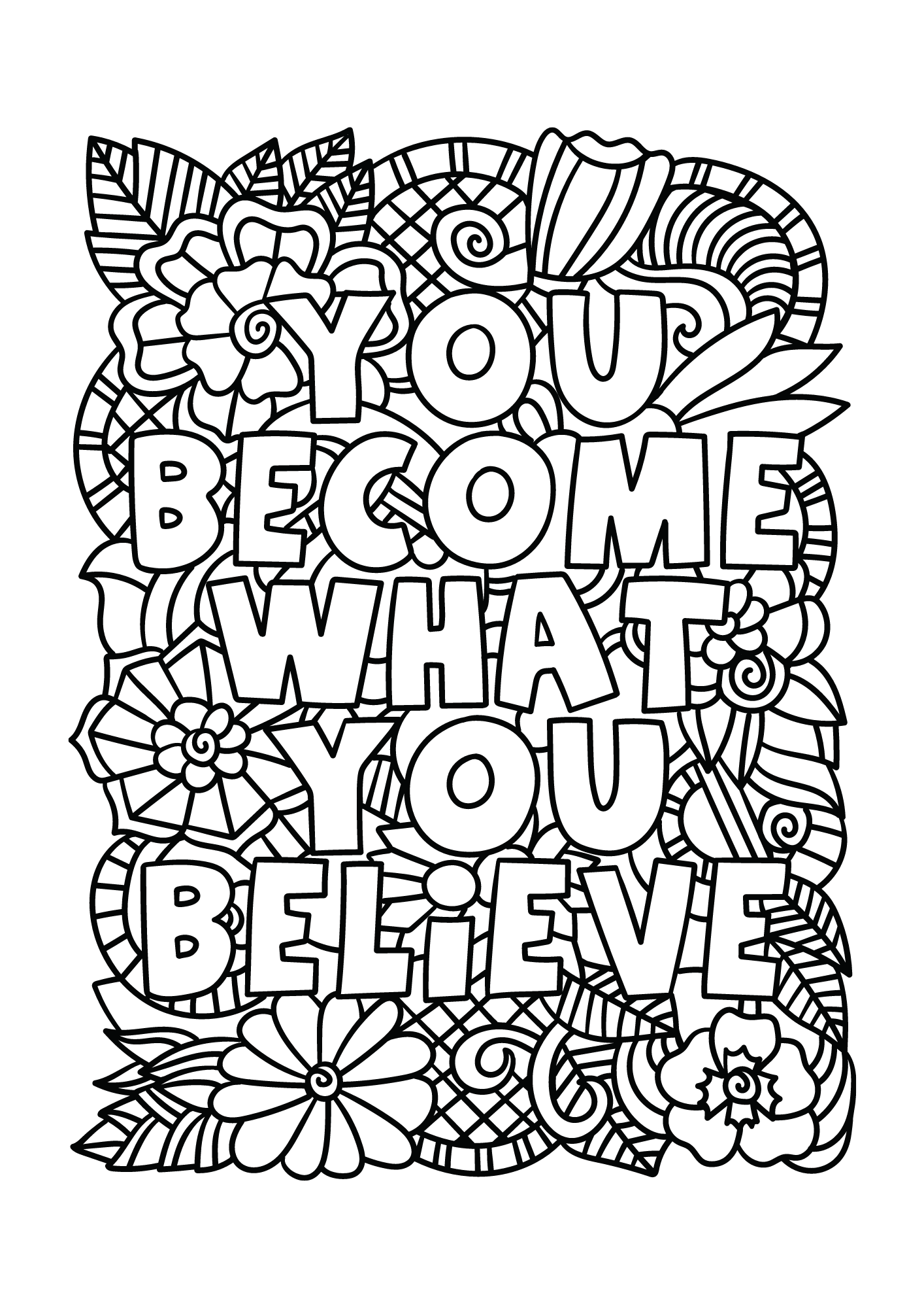 motivation coloring pages