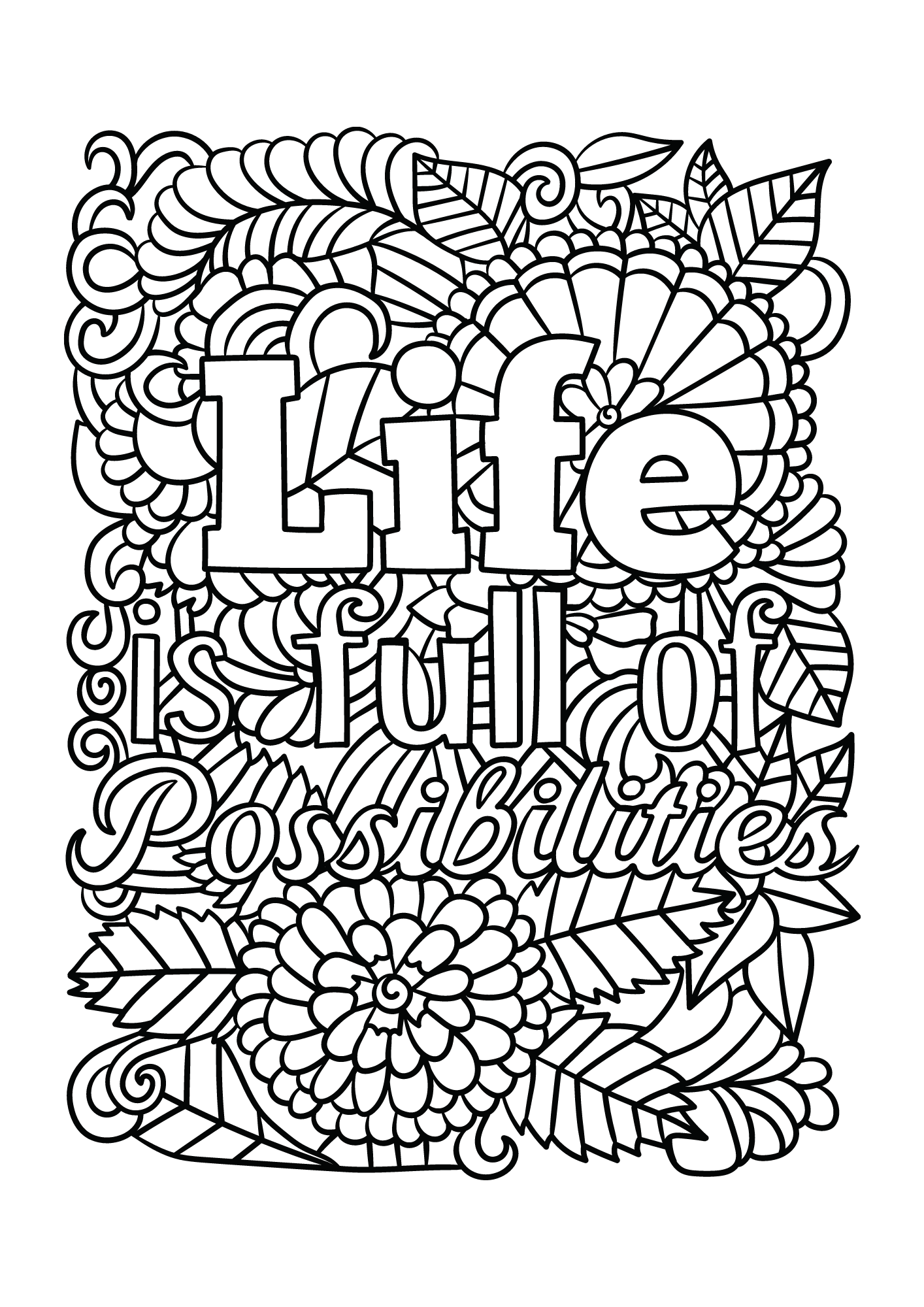 motivation coloring pages