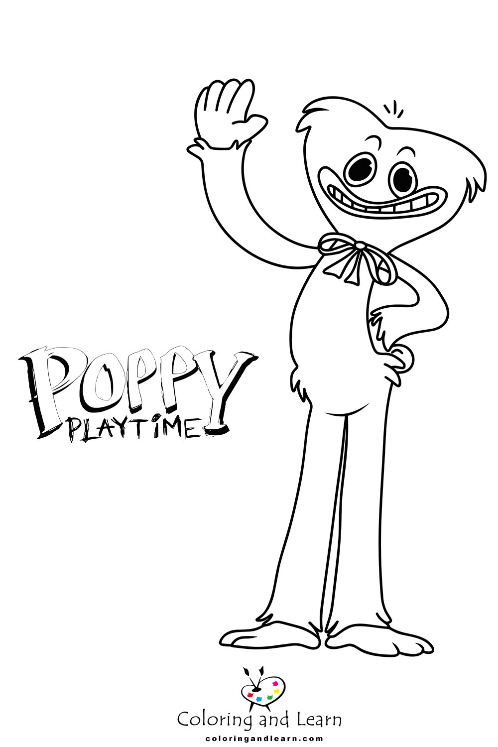 Poppy Playtime - Coloring Pages for kids