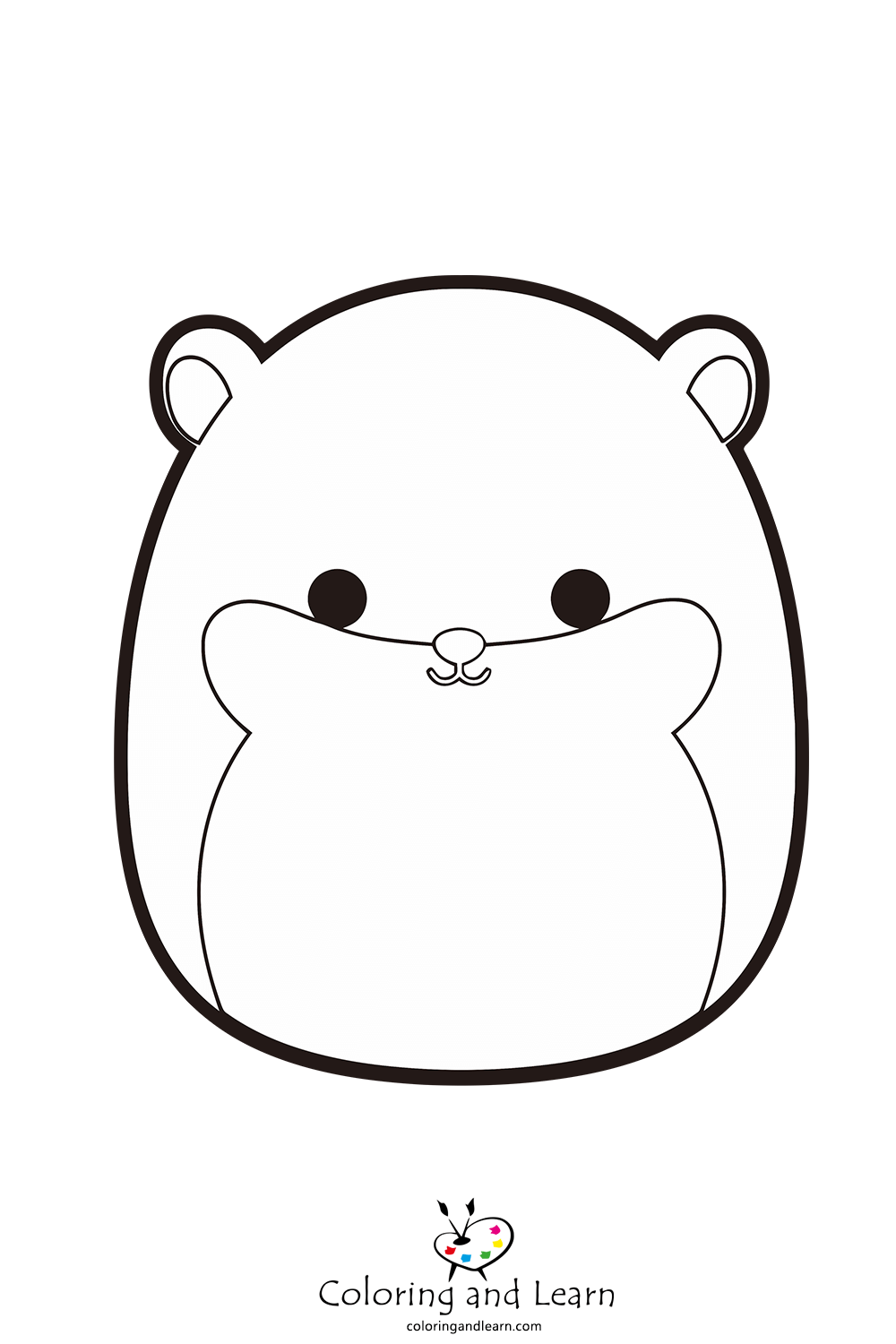 🖍️ Squishmallows Taylor the Sloth - Printable Coloring Page for