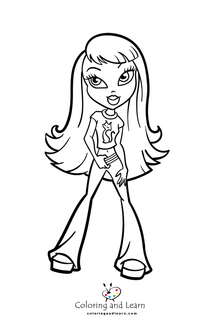 Bratz Coloring Pages (FREE) (2024) - Coloring and Learn