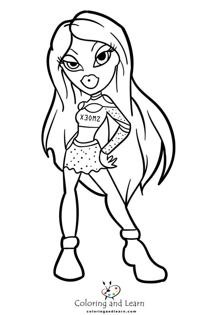 Bratz Coloring Pages (FREE) (2024) - Coloring and Learn