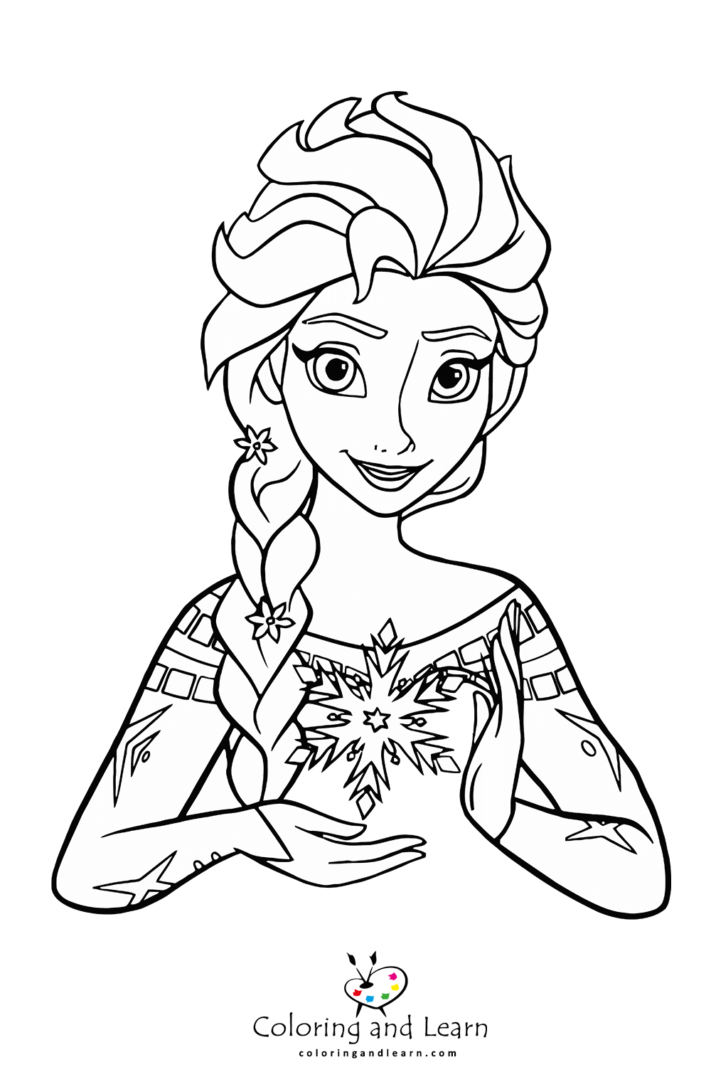 FREE 14+ Frozen Coloring Pages in AI | PDF