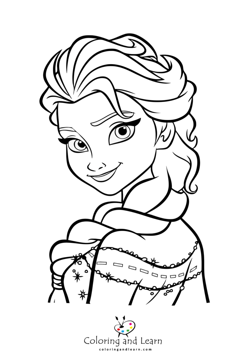 Elsa Coloring Pages (FREE) (2025) - Coloring and Learn