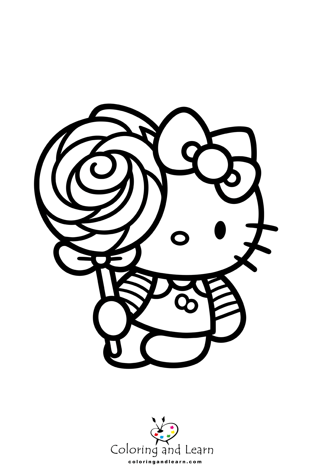 hello kitty coloring pages 12