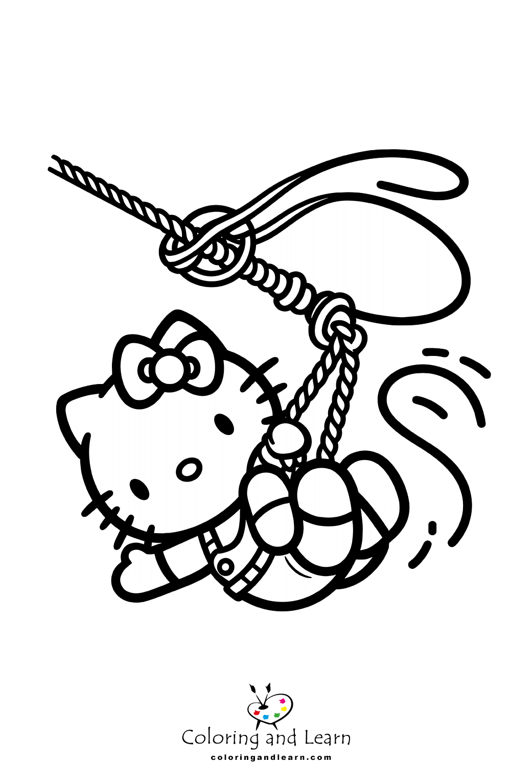 hello kitty coloring pages 14