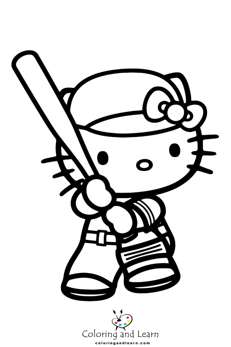 Hello Kitty Coloring Pages (FREE) (2025) Coloring and Learn