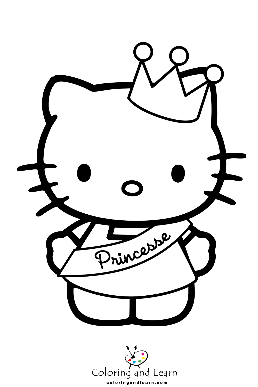28+ Coloring Pages Hello Kitty Printable