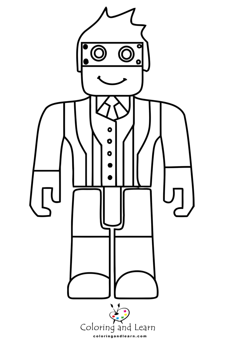 Roblox Coloring Pages (2023) - Coloring and Learn