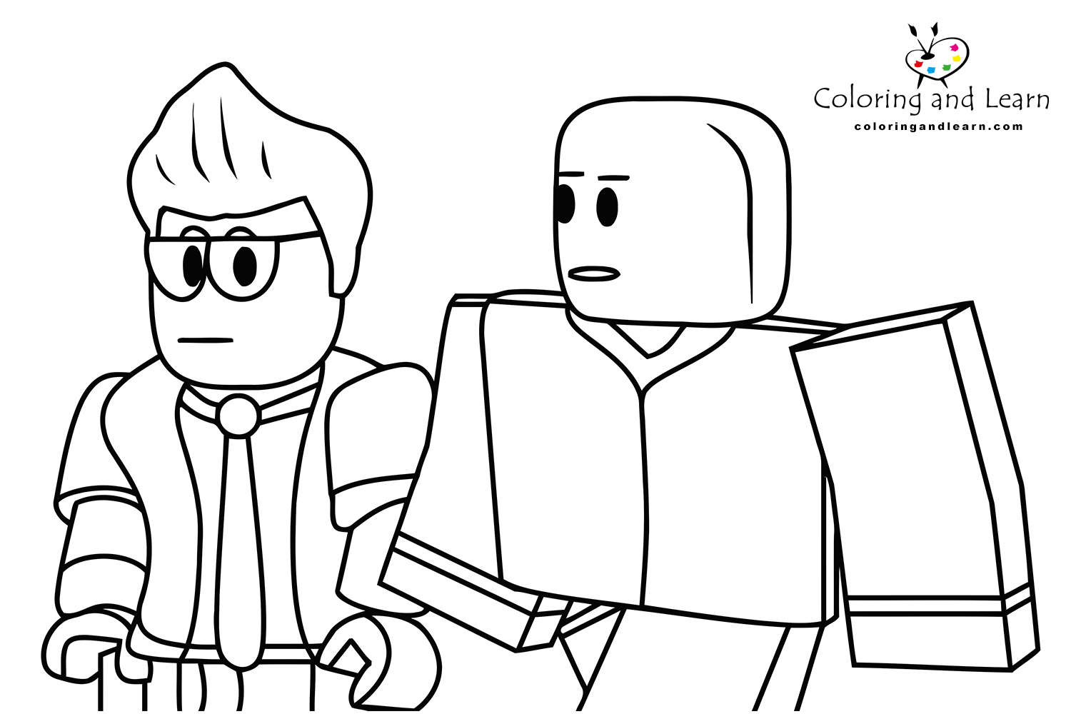 Pin em ROBLOX COLORING PAGES