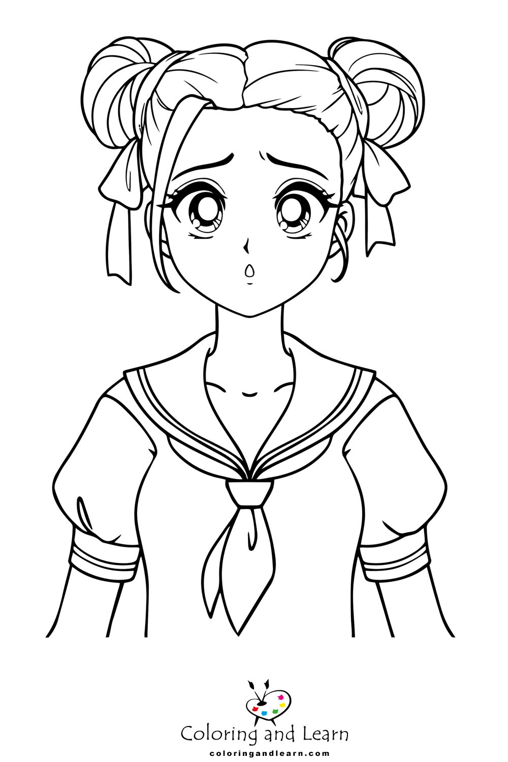 Get This Anime Girl Coloring Pages Printable fd27 !