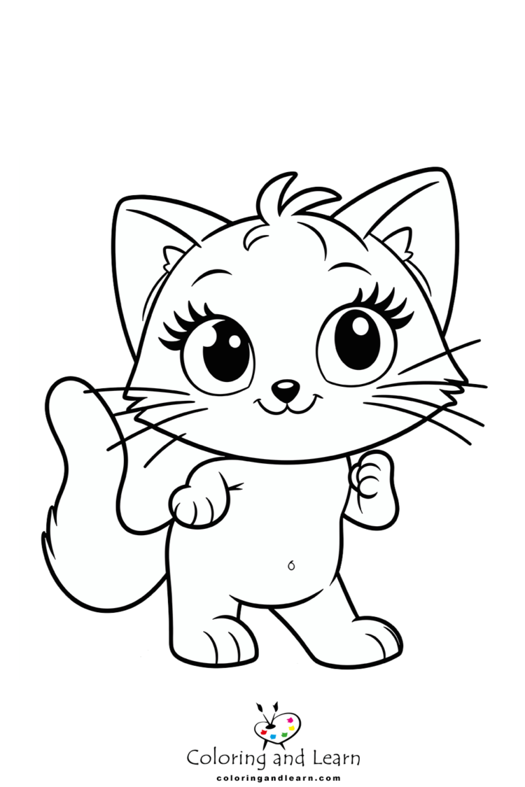 cat coloring pages 6