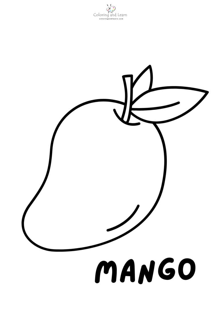 Fruits Coloring Pages (FREE) (2025) - Coloring and Learn
