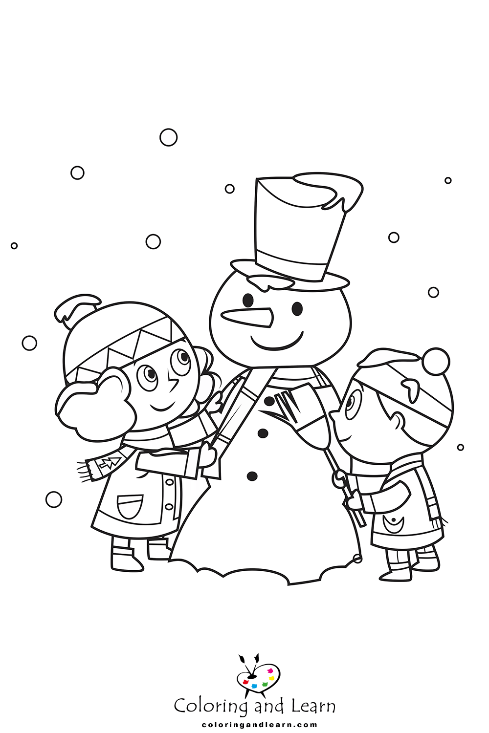 snowman-coloring-pages