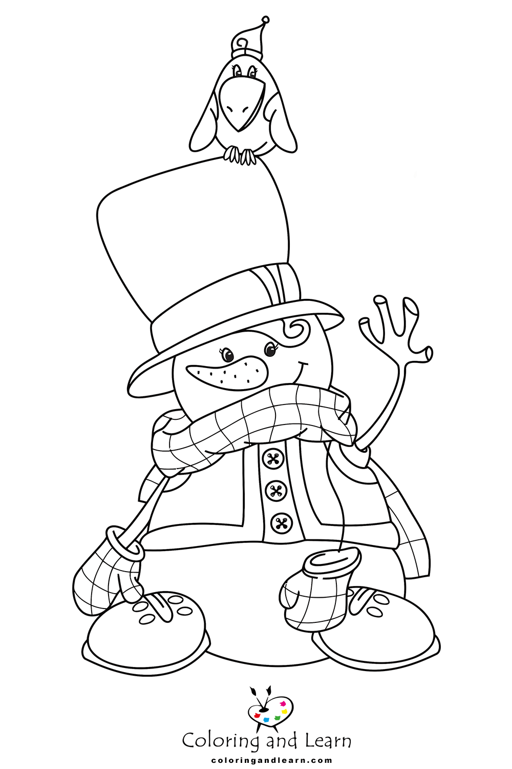 snowman-coloring-pages