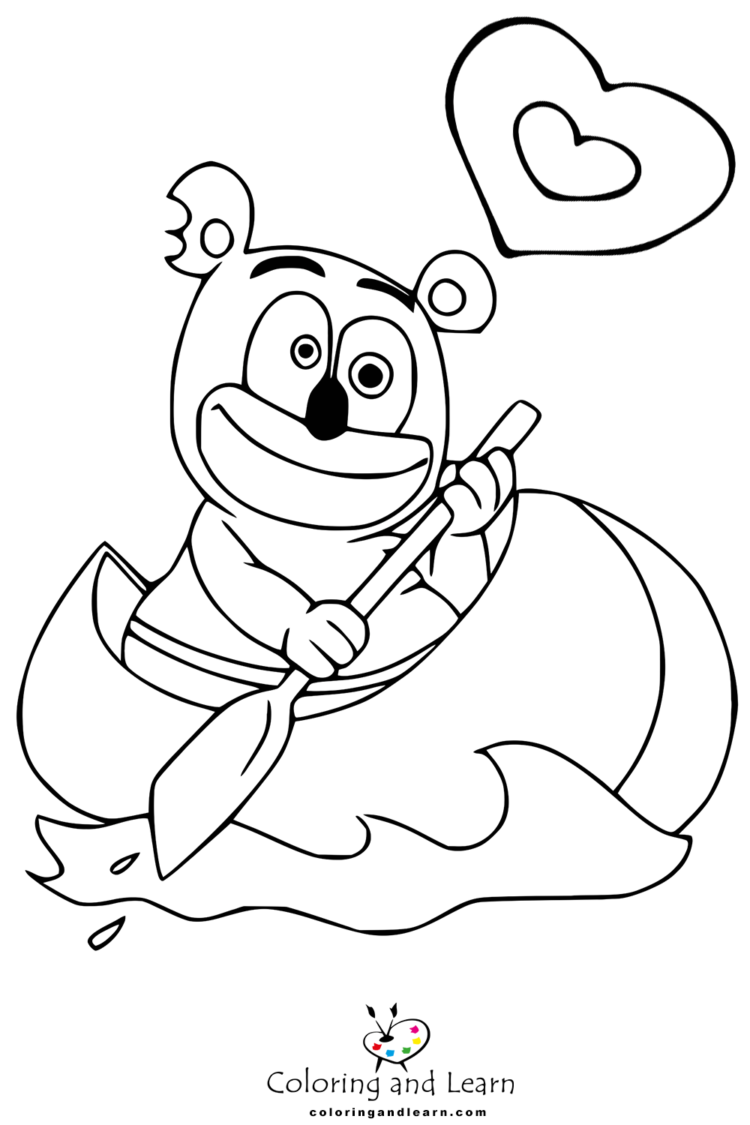 Gummy Bear Coloring Pages (FREE) (2025) - Coloring and Learn