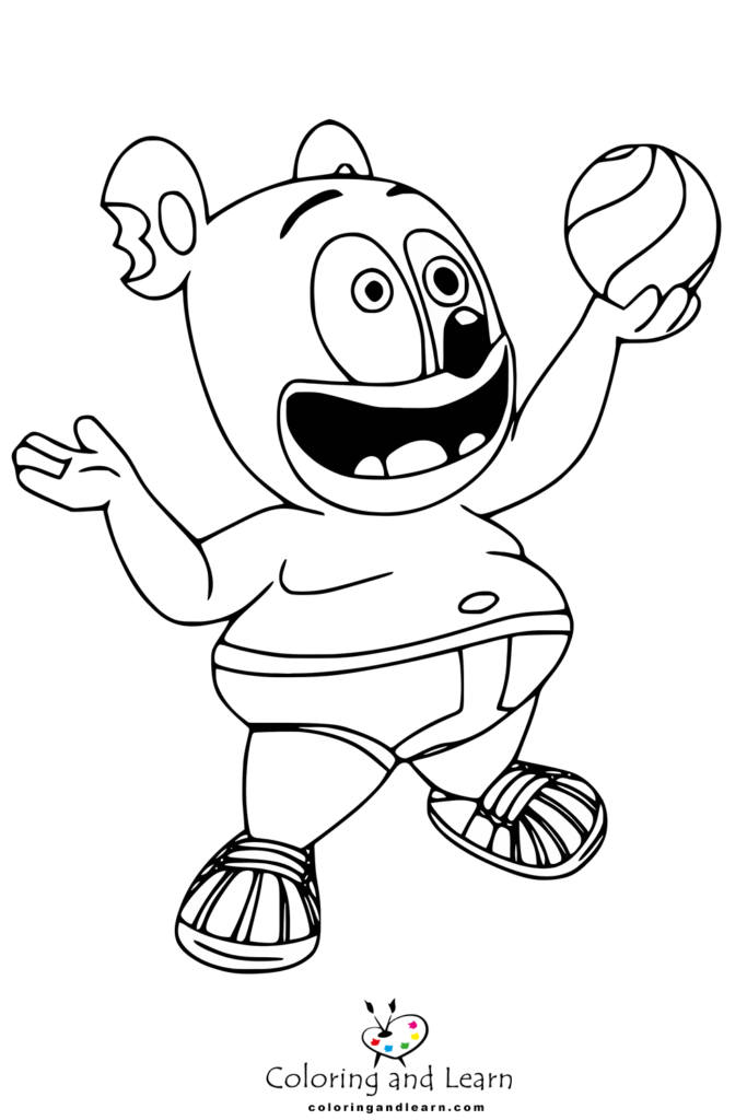 Gummy Bear Coloring Pages (FREE) (2024) - Coloring and Learn