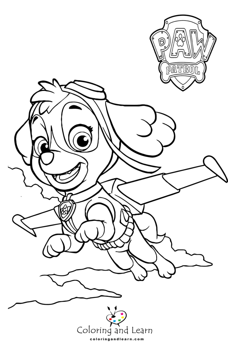 Paw Patrol Coloring Pages (FREE) (2026) Coloring and Learn