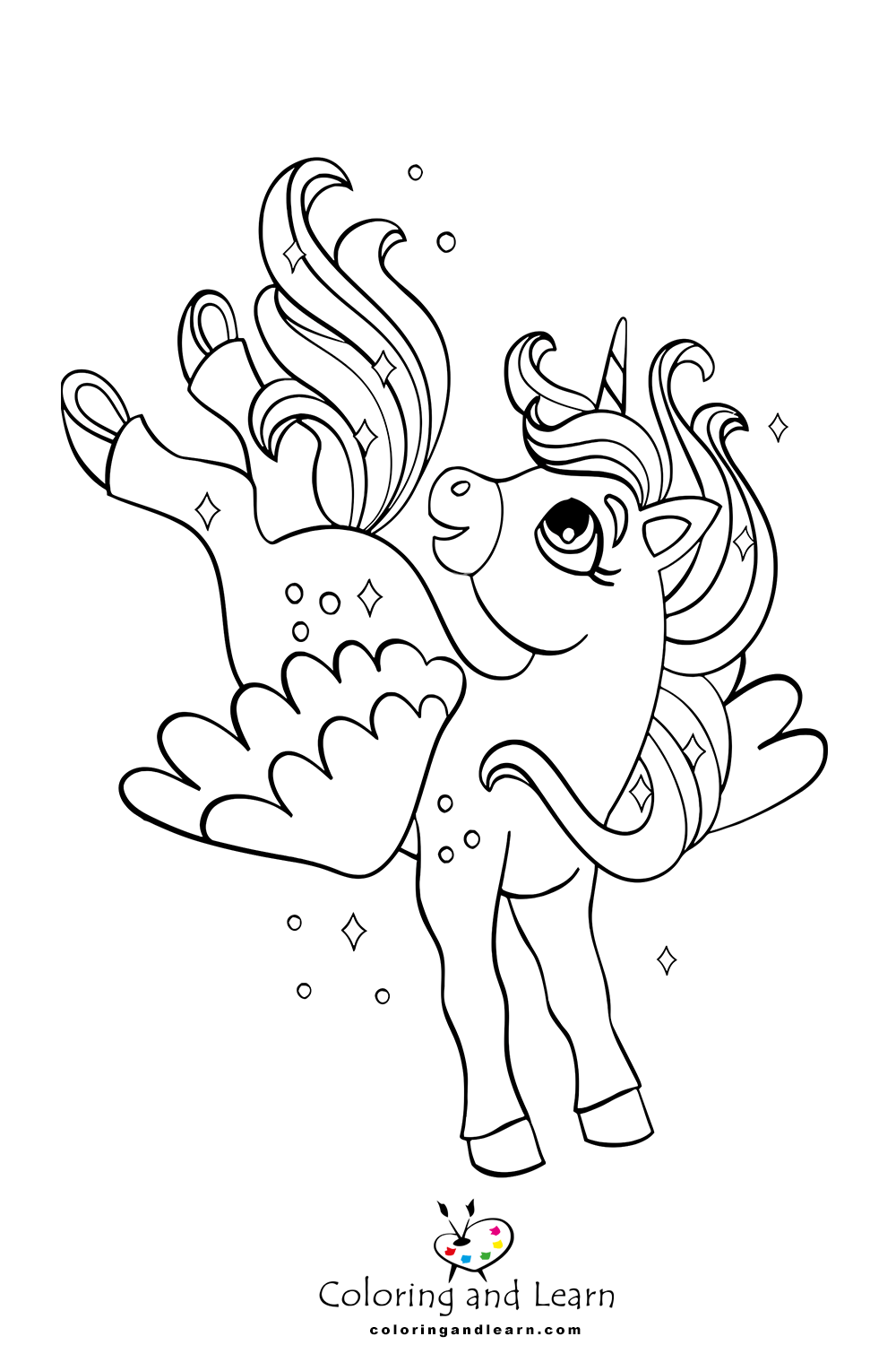 unicorn-coloring-pages