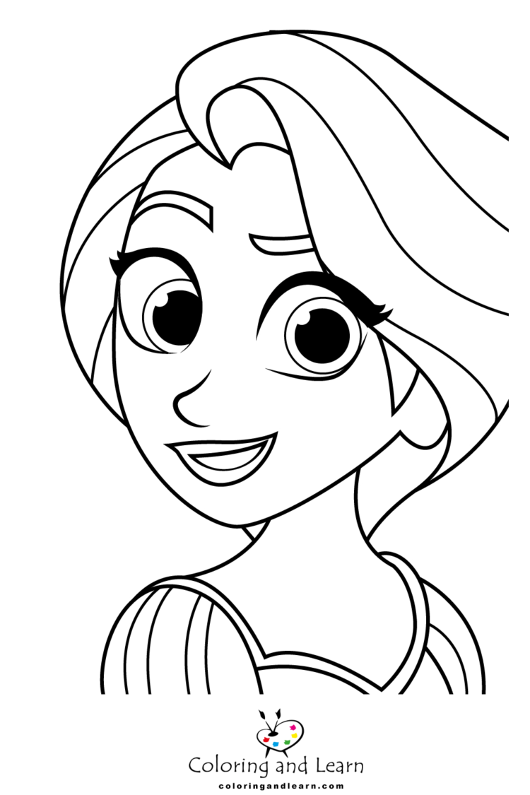 rapunzel-coloring-pages