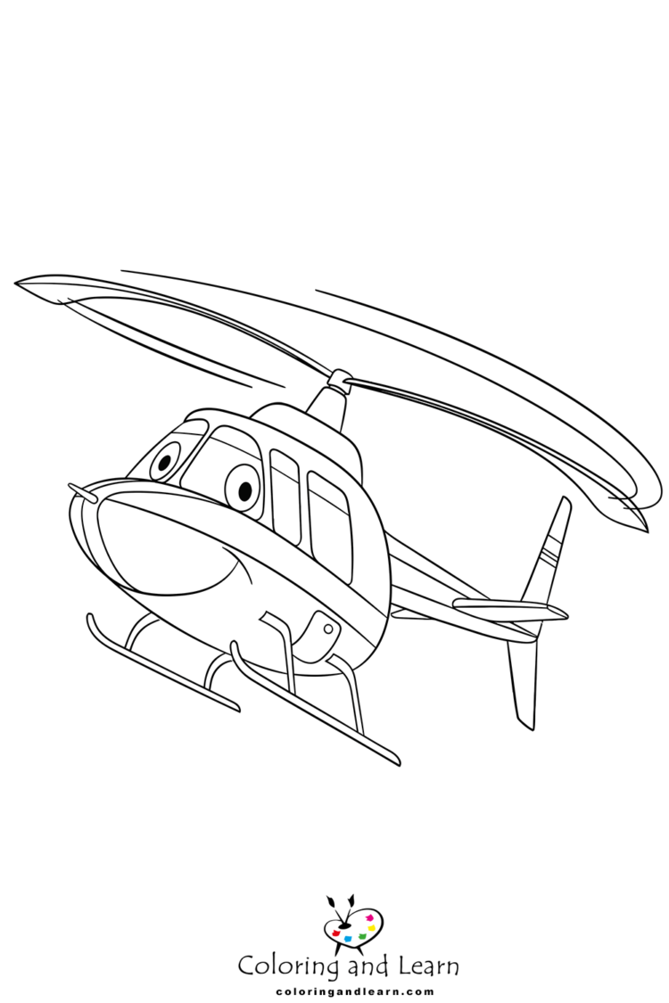 helicopter-coloring-pages