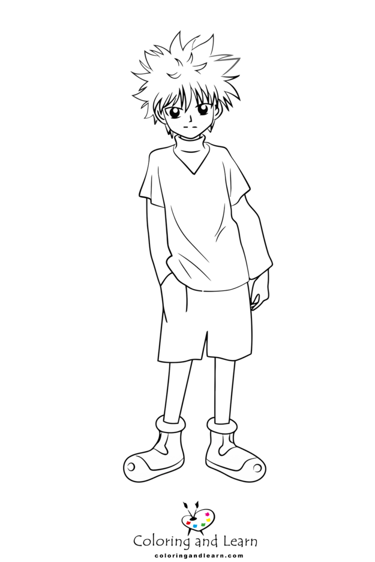 Hunter X Hunter Coloring Pages (FREE) (2025) Coloring and Learn