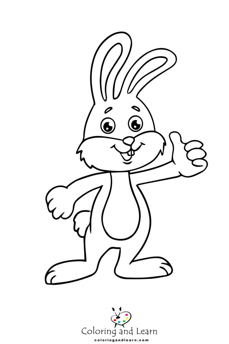 rabbit-coloring-pages
