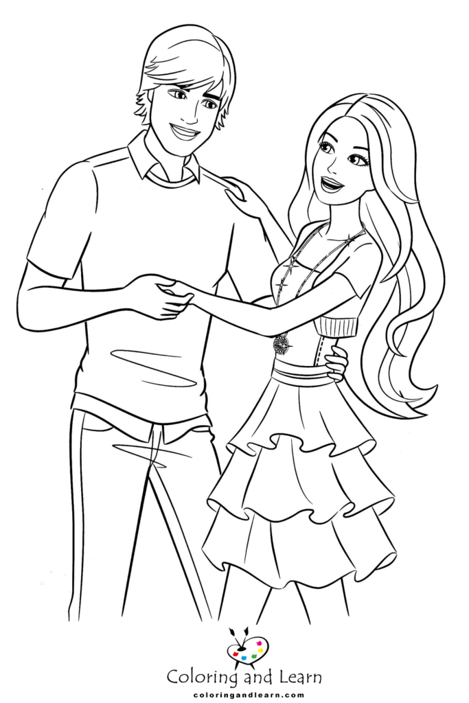 Barbie Coloring Pages (2023) - Coloring and Learn