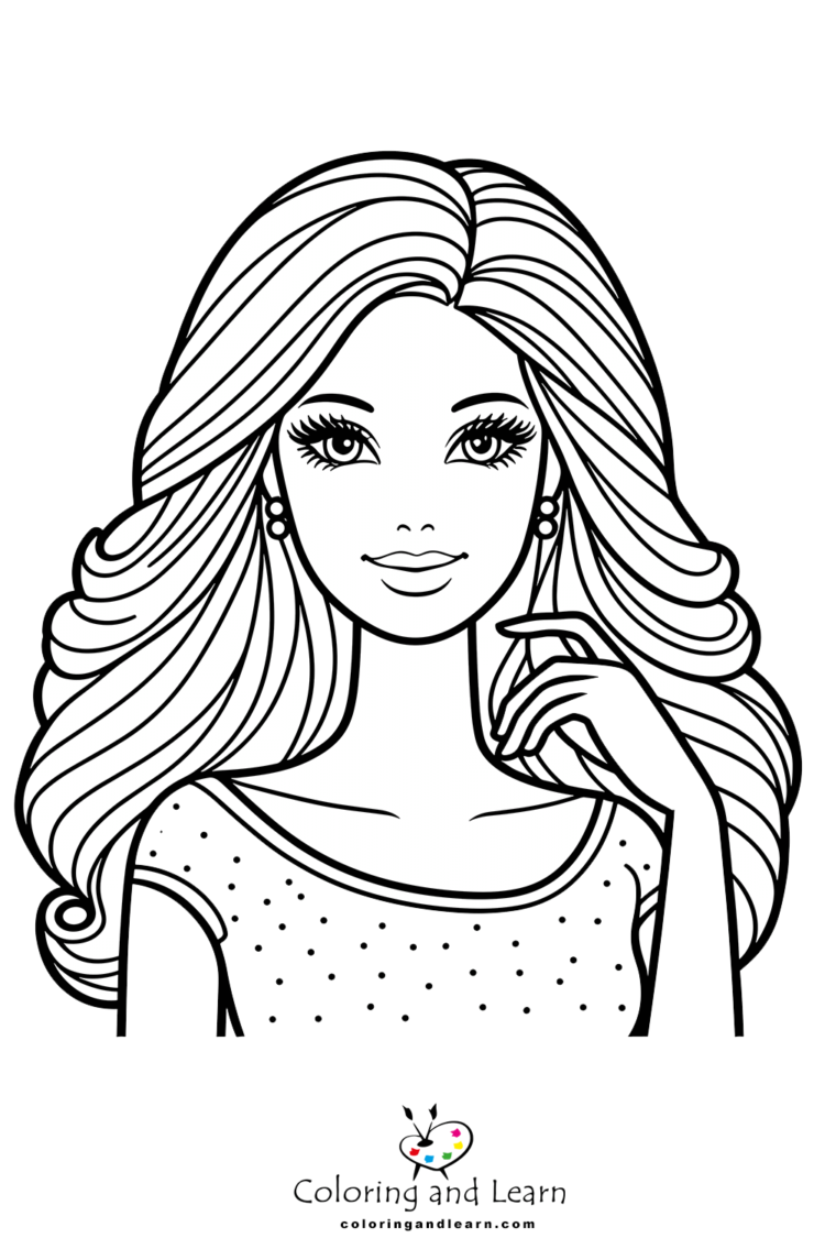 Barbie Coloring Pages (FREE) (2024) - Coloring and Learn