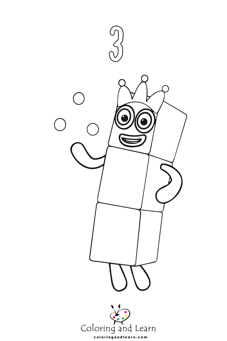 Numberblocks Coloring Pages (FREE) (2024) - Coloring and Learn