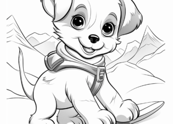 realistic-dog-coloring-pages