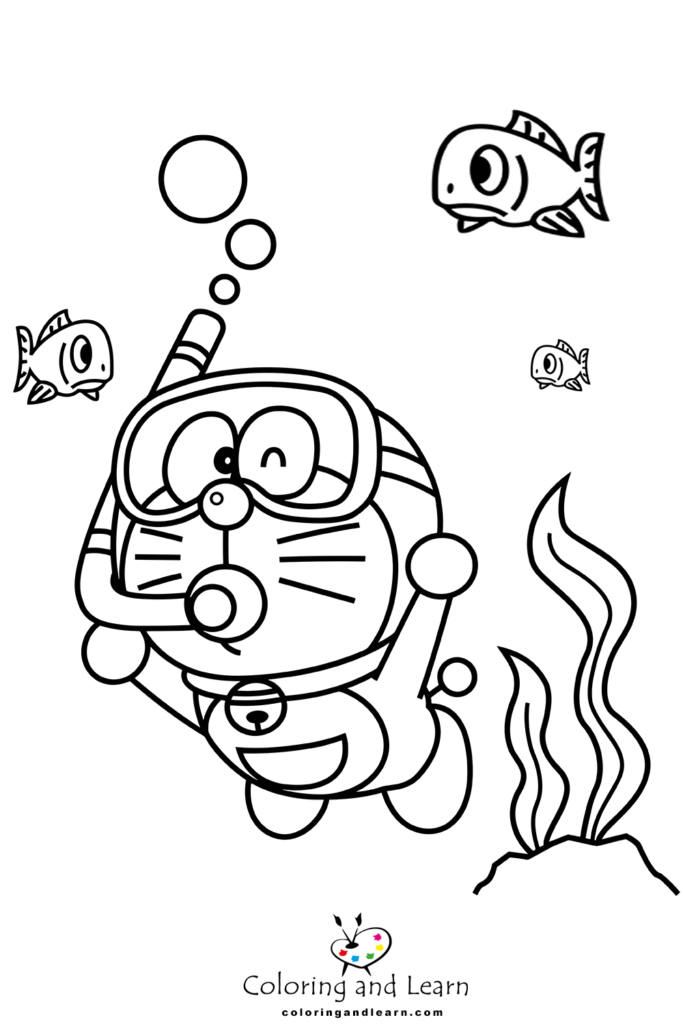 Doraemon Coloring Pages Free 2024 Coloring And Learn