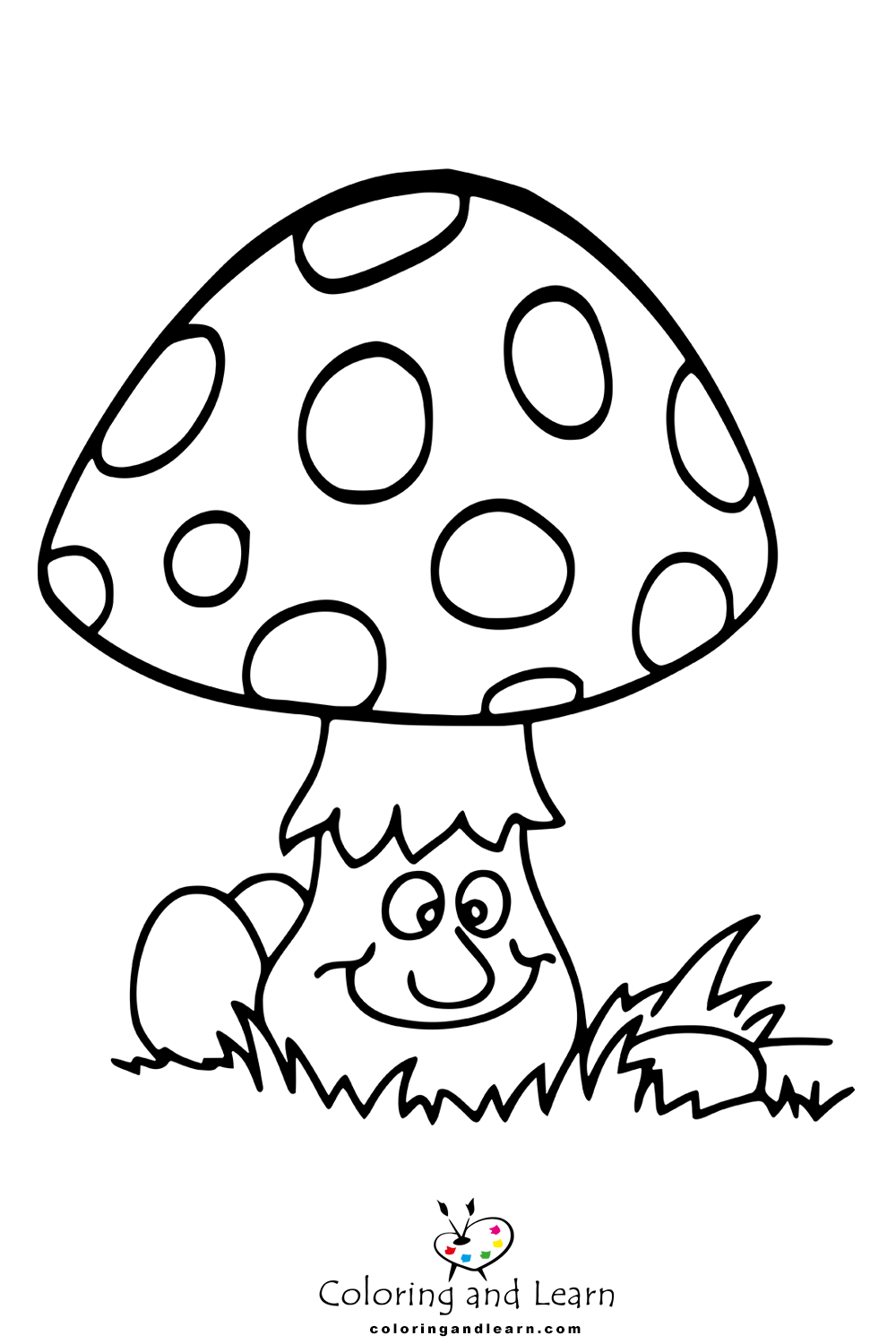 mushroom-coloring-pages