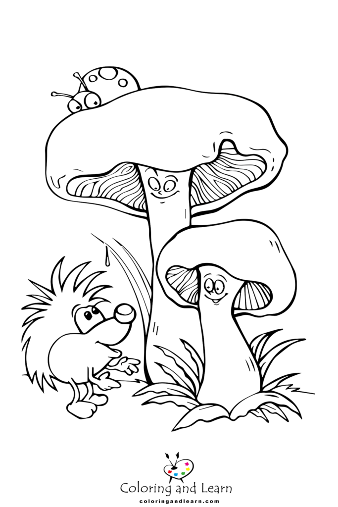 Mushroom Coloring Pages (FREE) (2024) - Coloring and Learn