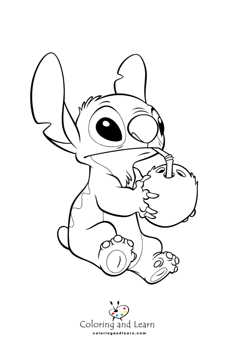 Stitch Coloring Pages (FREE) (2024) - Coloring and Learn