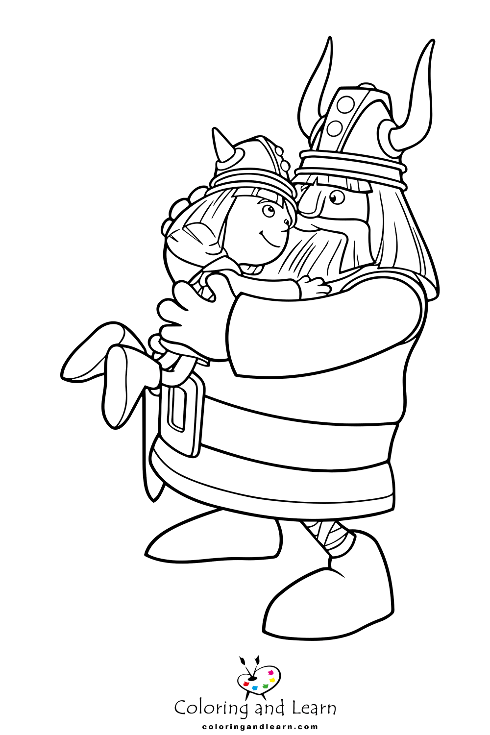 viking coloring pages 5
