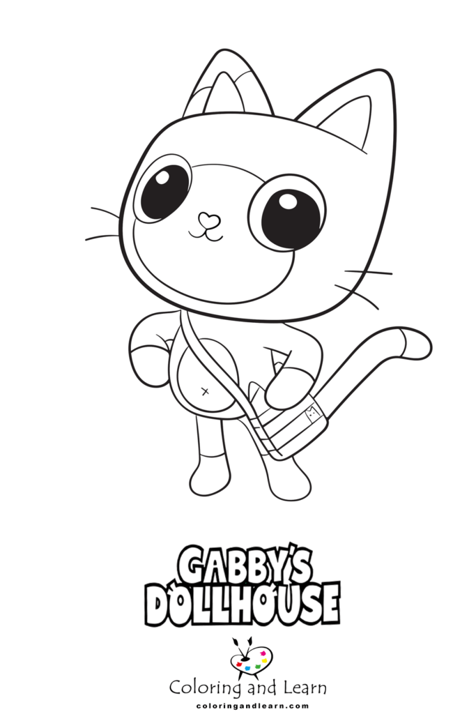 Gabby's Dollhouse Coloring Pages (FREE) (2024) - Coloring and Learn