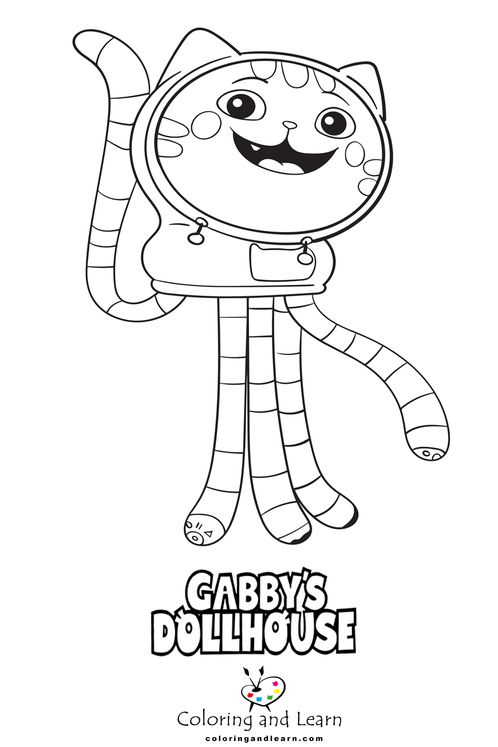 gabbys dollhouse coloring pages 5