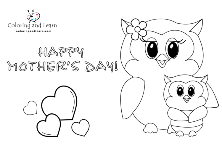 Mother's Day Coloring Pages (FREE) (2025) - Coloring and Learn