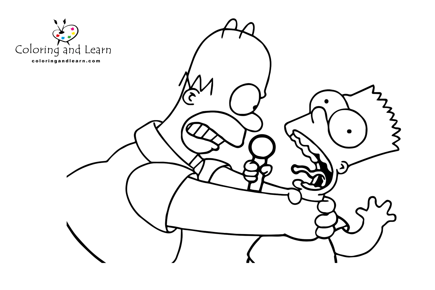 The Simpsons Coloring Pages (FREE) (2024) - Coloring and Learn