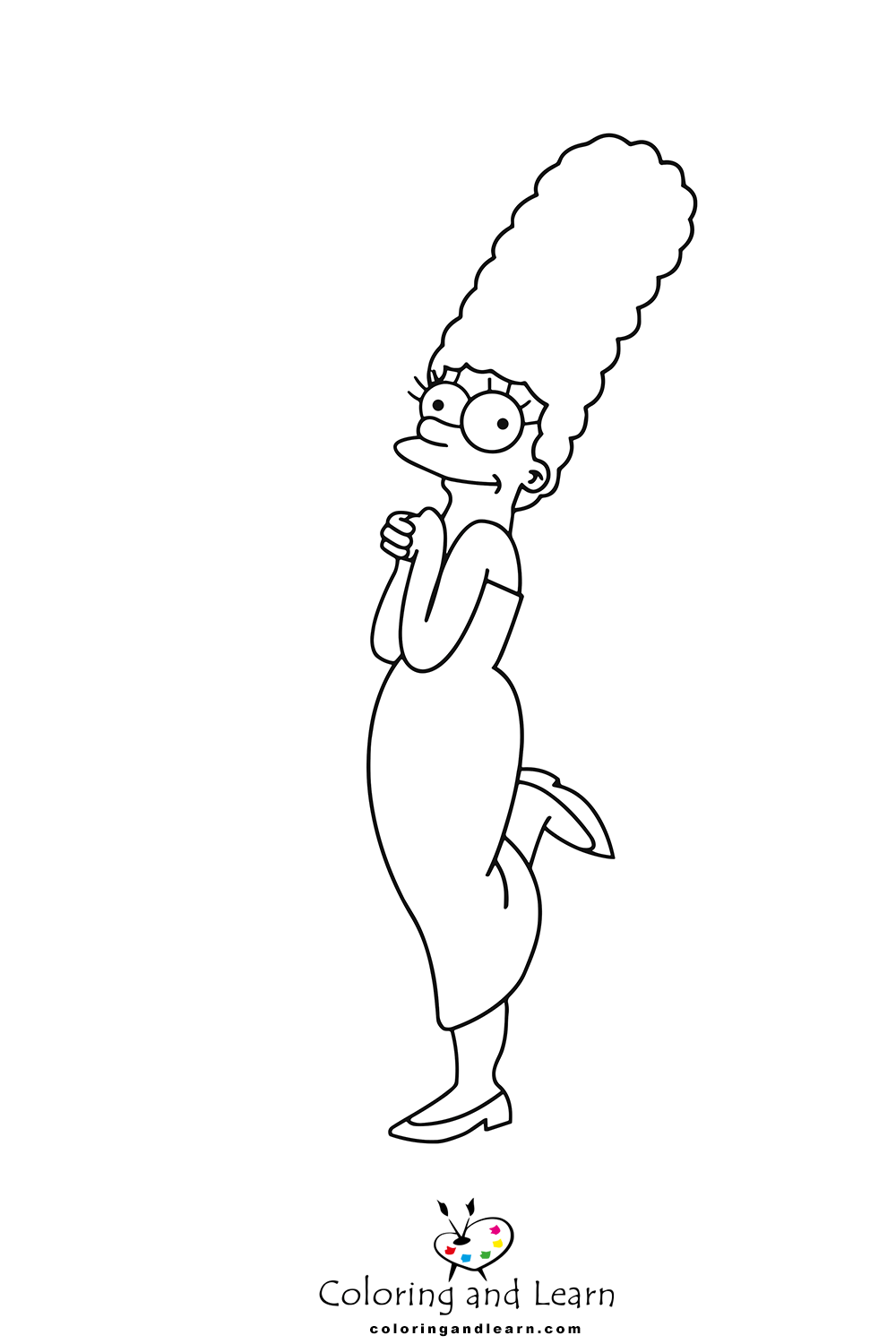 simpsons coloring pages 6