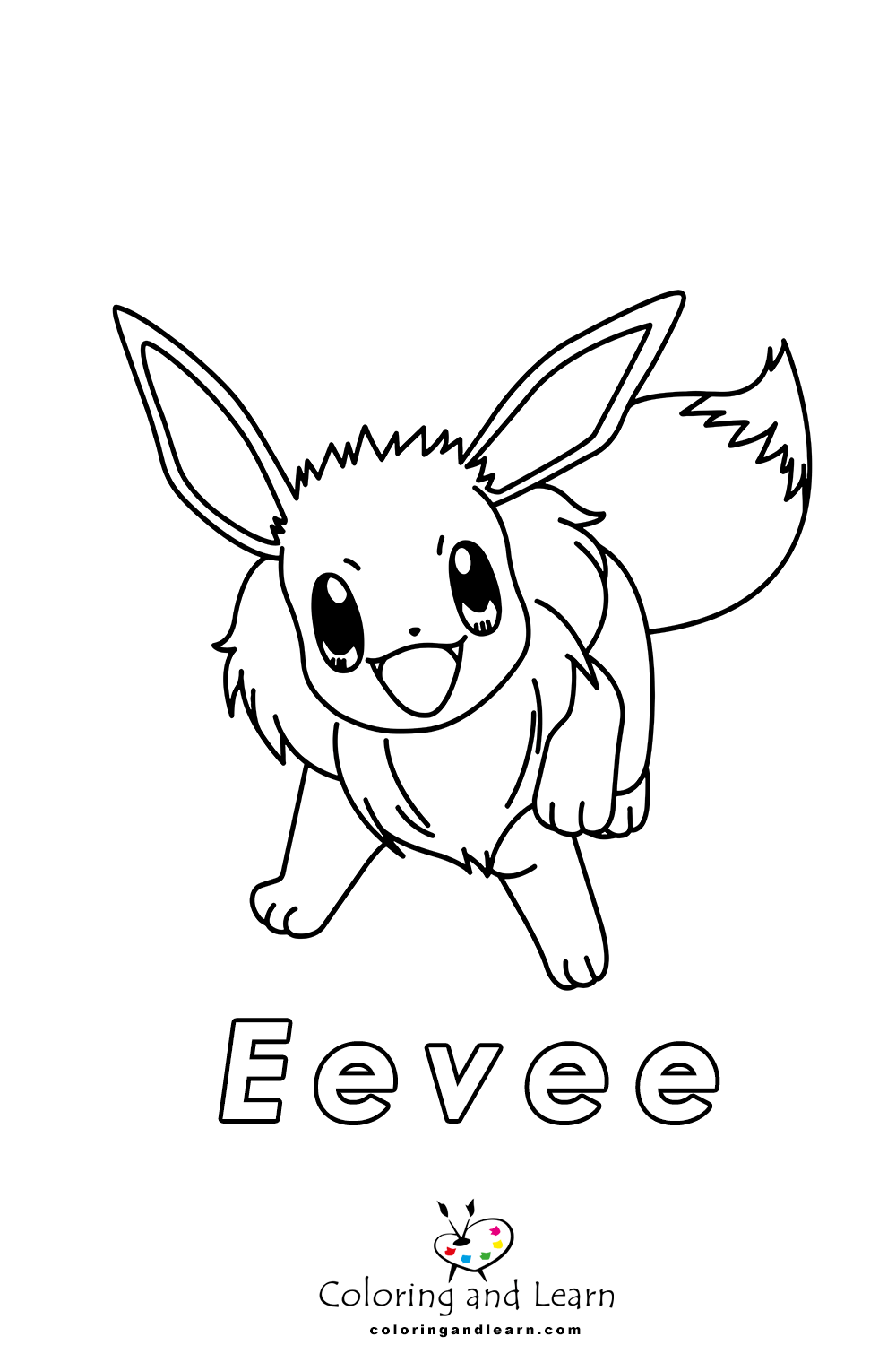 eevee coloring pages eevee coloring pages