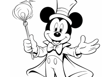 mickey mouse coloring pages 3