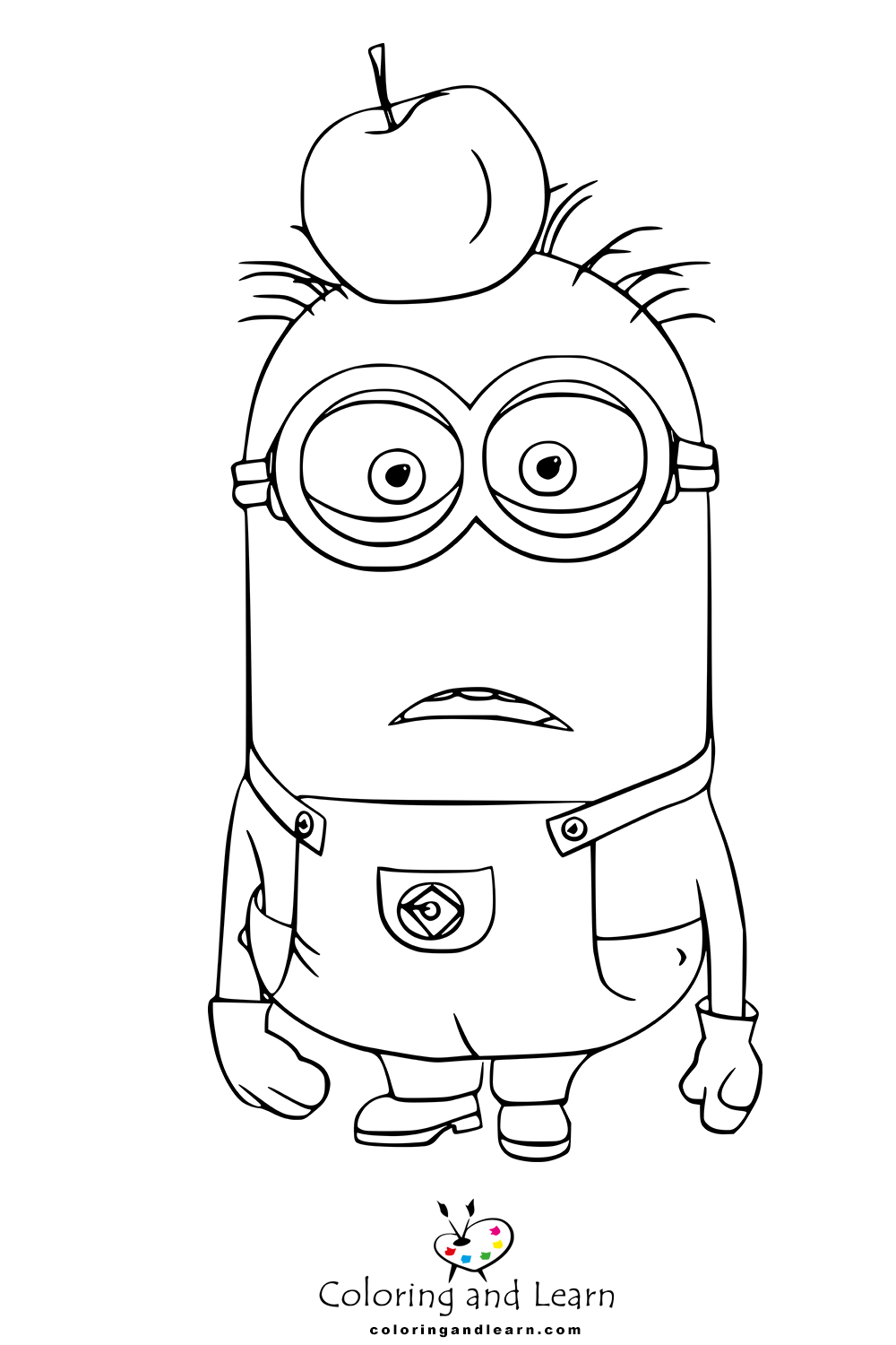 minions coloring pages 6