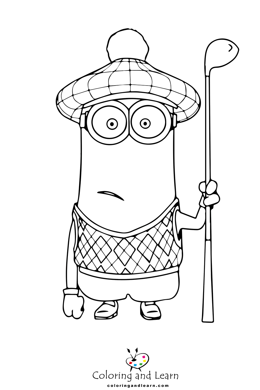 minions coloring pages 9