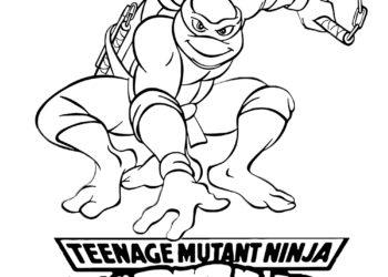 teenage mutant ninja turtles coloring pages