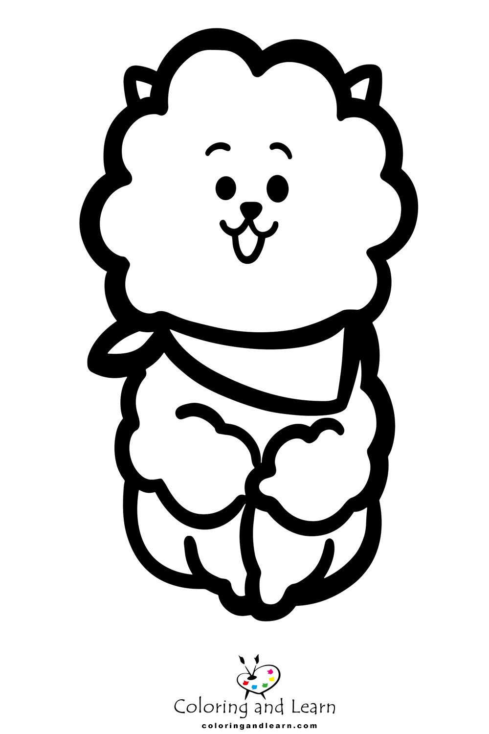 bt21 coloring pages 7