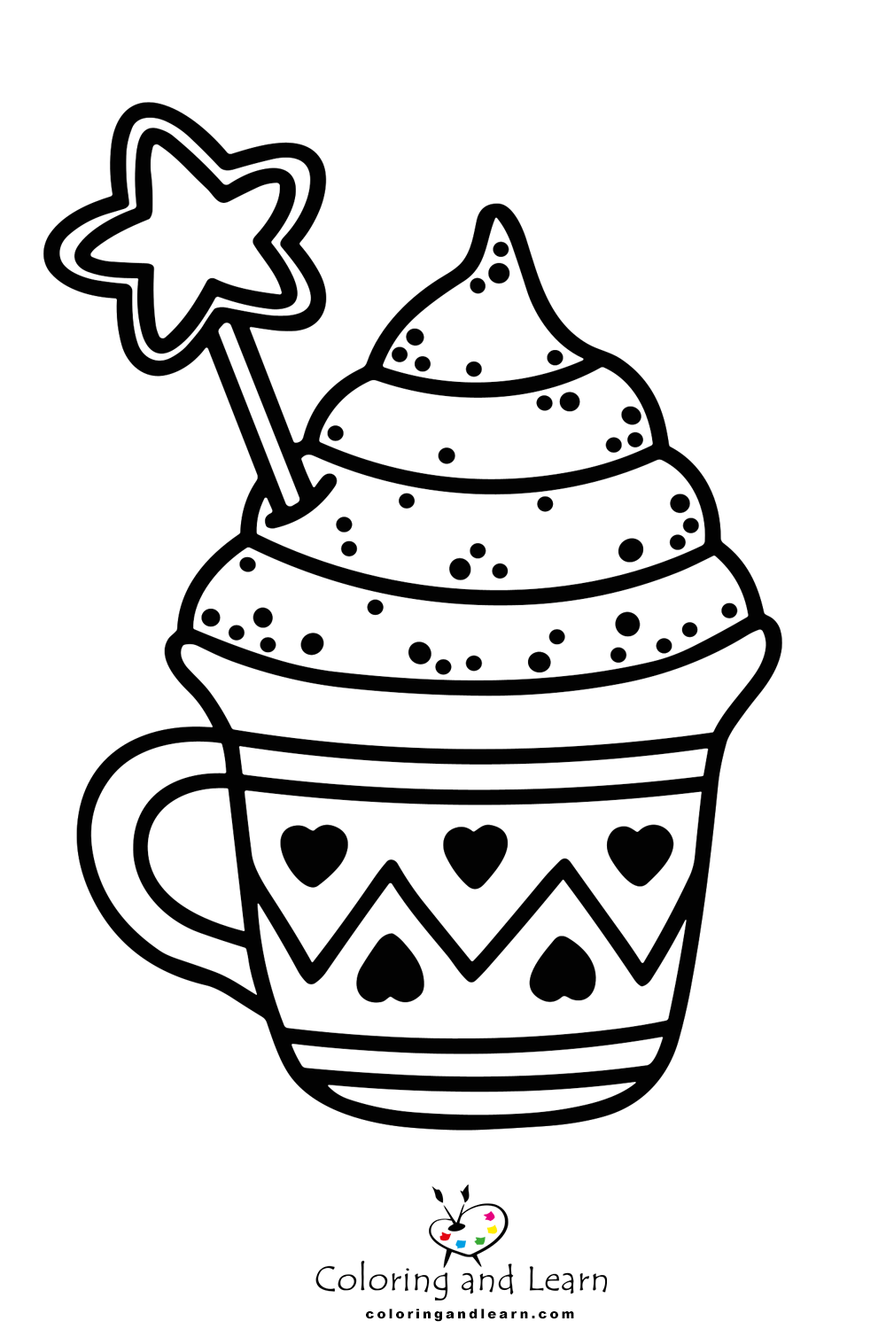 coffe coloring pages 1
