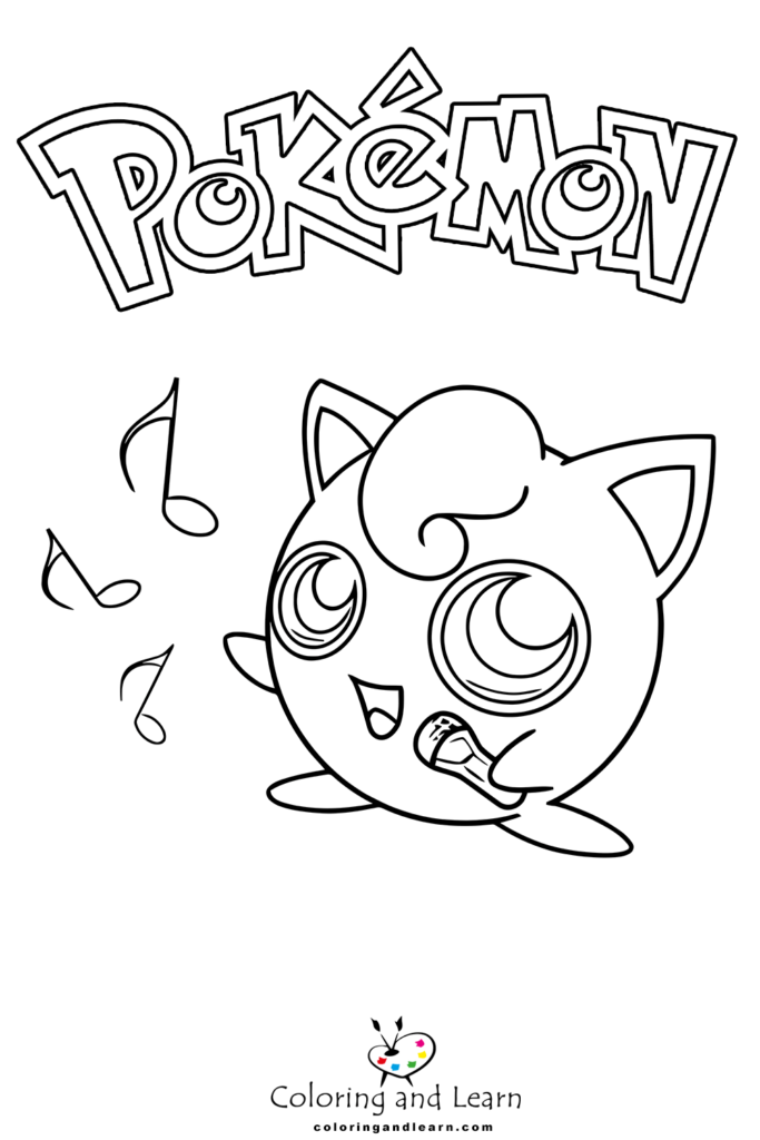 Jigglypuff Coloring Pages (FREE) (2025) - Coloring and Learn