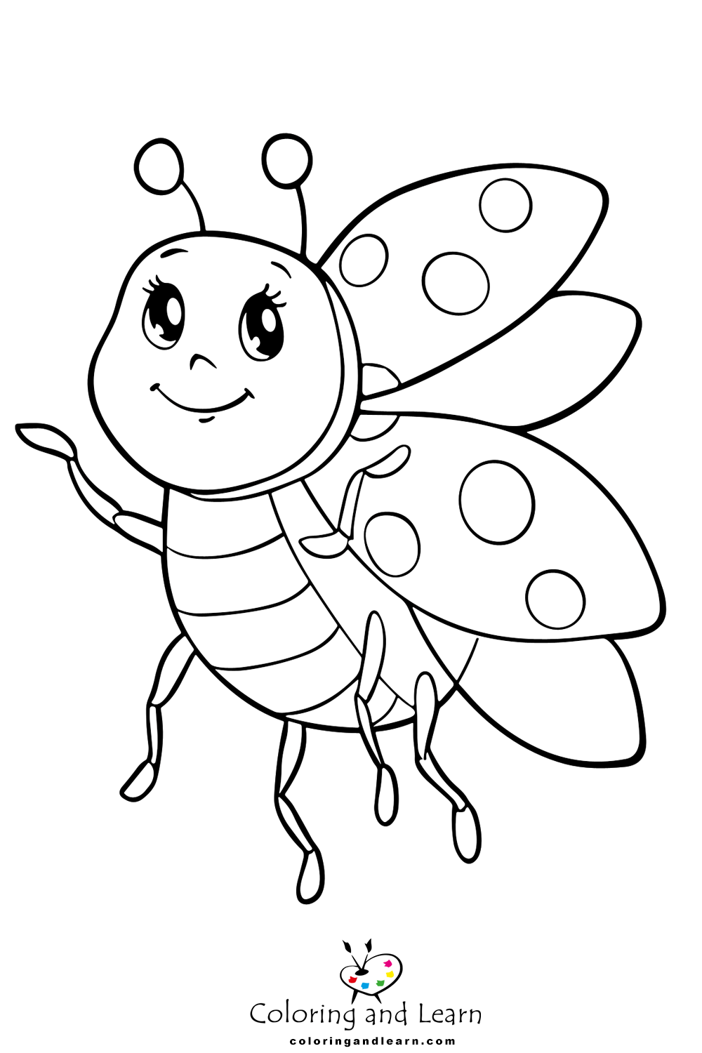 ladybug coloring pages 1